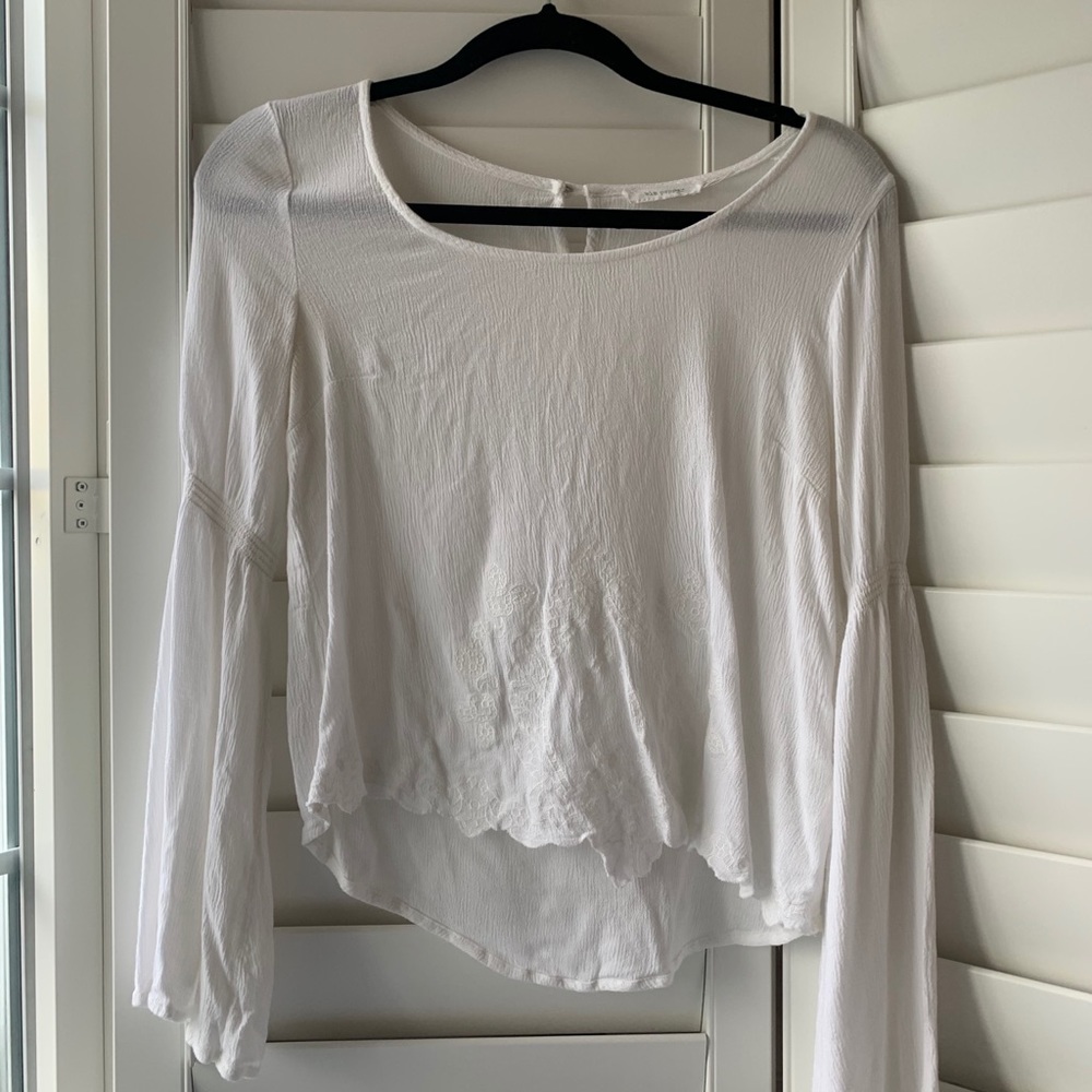 Urban Outfitters Blu Pepper white blouse
